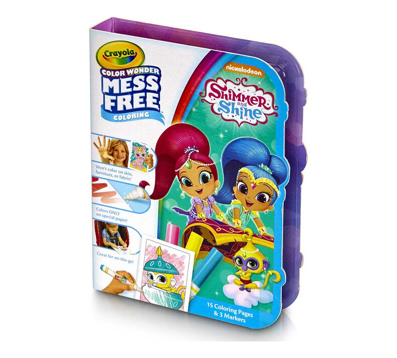 Color Wonder Mess Free On the Go, Shimmer and Shine